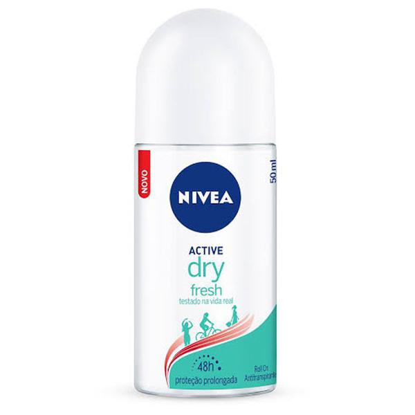 Desodorante Nivea Roll On Dry Fresh Feminino 50ml - Beiersdorf S/A