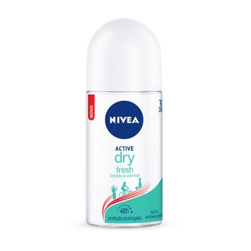 Desodorante Nivea Roll On Dry Fresh Feminino 50ml