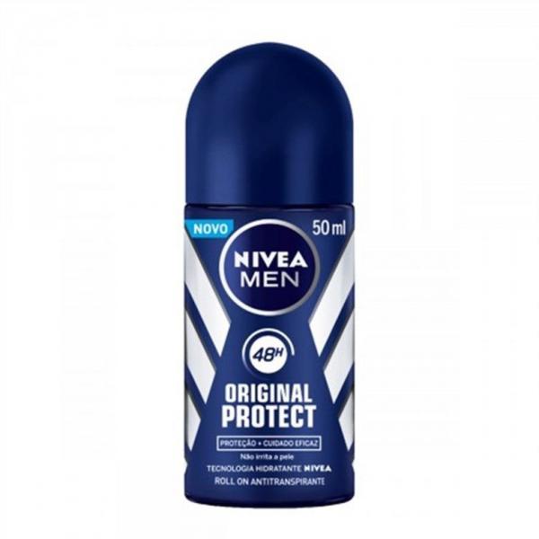 Desodorante Nivea Roll-On For Men 50mL Original Protect - Rexona