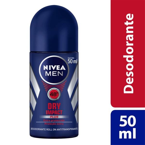 Desodorante Nivea Roll On For Men Dry 50ml