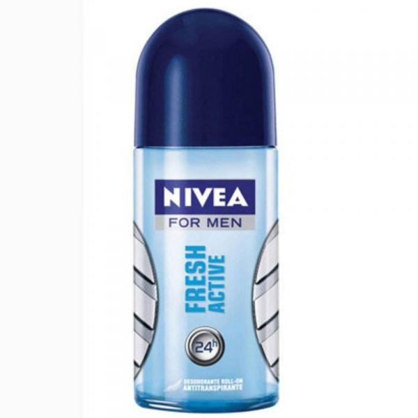 Desodorante Nivea Roll -on Fresh Active Antitranspirante 48h com 50ml
