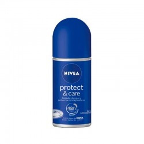 Desodorante Nivea Roll On Protect Care Feminino 50ml - Beiersdorf Nivea