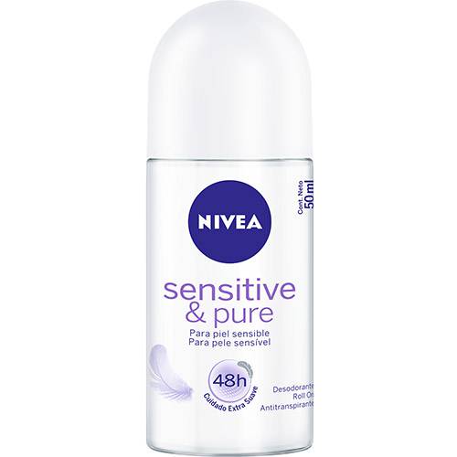 Desodorante Nivea Roll On Sensitive Protect Feminino