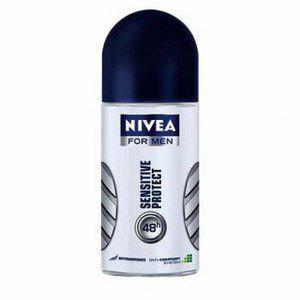 Desodorante Nivea Roll On Sensitive Protect Masculino 50ml - Beiersdorf Nivea