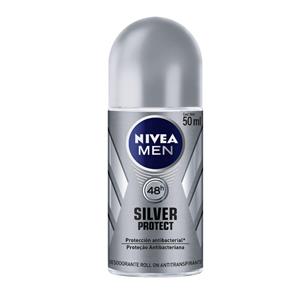 Desodorante Nivea Roll On Silver Protect Masculino 50Ml