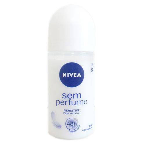 Desodorante Nivea Sem Perfume Sensitive Rollon 50ml
