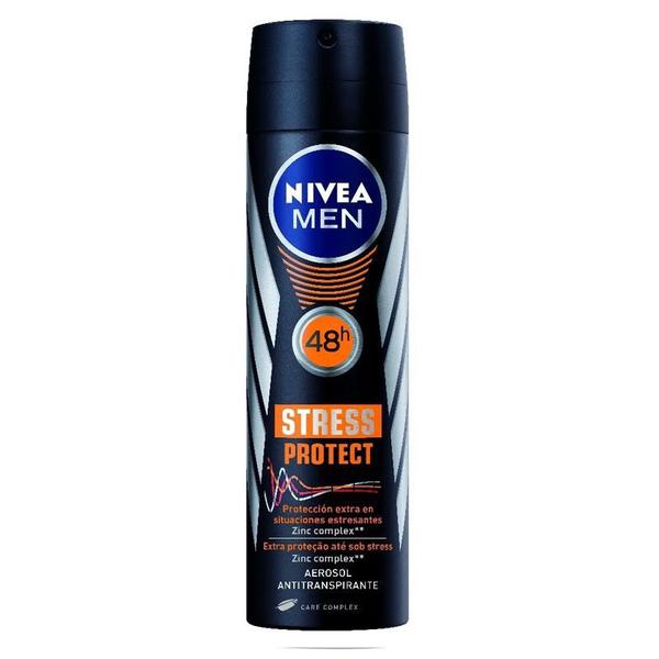 Desodorante Nivea Stress Protect Masculino Aerosol 90g - Beiersdorf S/A