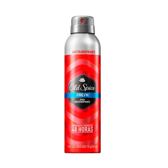 Desodorante Old Spice Fresh Antitranspirante Aerossol 93g
