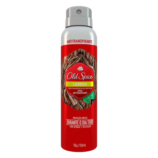 Desodorante Old Spice Lenha 93g - Procter