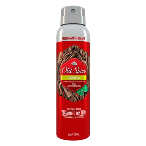 Desodorante Old Spice Lenha 93G