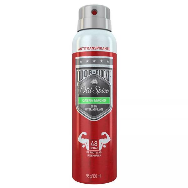 Desodorante Old Spice Spray Antitranspirante Cabra Macho - 93g - Procter Glambe