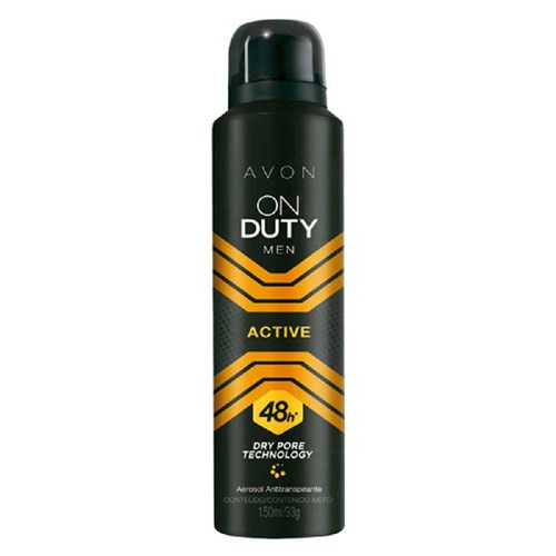 Desodorante On Duty Aerossol Incolor
