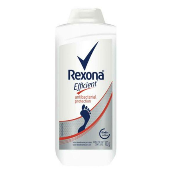 Desodorante para Pés Rexona 100g Efficent Antisseptico Pó - Sem Marca