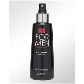 Desodorante Pump Spray Mahogany For Men 200 Ml