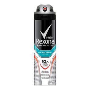 Desodorante Rexona Aerosol Antibacterial Fresh Men 150ml