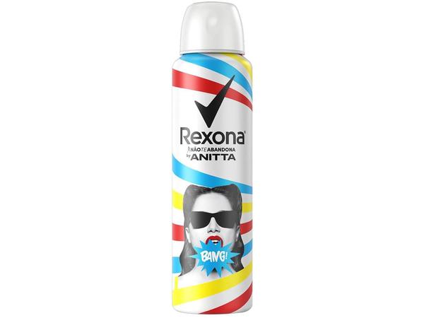 Desodorante Rexona Aerosol Antitranspirante - Unissex Anitta Bang 150ml
