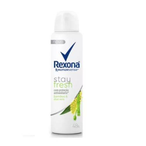 Desodorante Rexona Aerosol Bamboo Feminino Stay Fresh 120ml