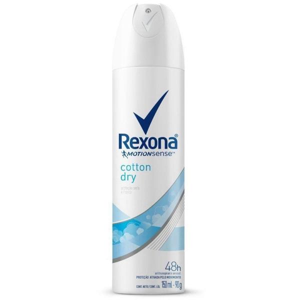 Desodorante Rexona Aerosol Cotton Dry Feminino 150ml - Unilever