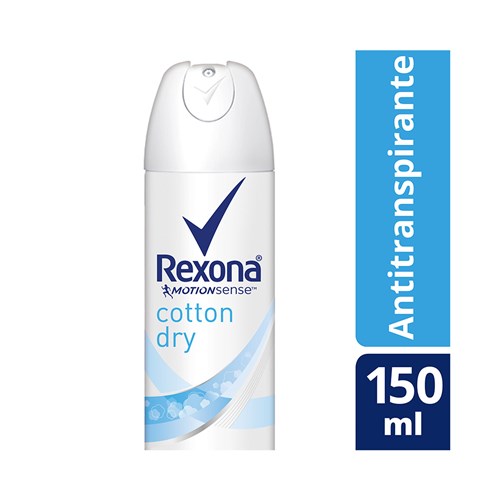 Desodorante Rexona Aerosol Feminino Cotton Dry 150ml