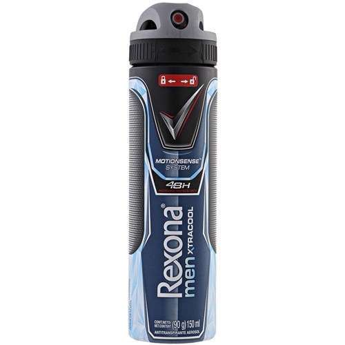 Desodorante Rexona Aerosol Men Xtracool 150Ml /90G