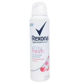 Desodorante Rexona Aerosol Stay Fresh Flores Brancas e Lichia Feminino 150ml