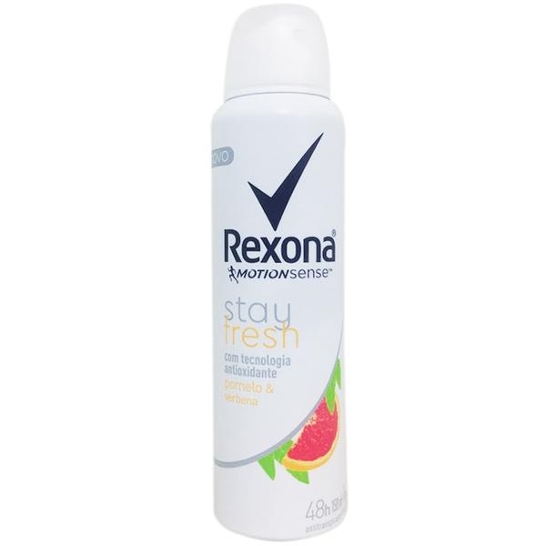 Desodorante Rexona Aerosol Stay Fresh Pomelo e Verbena Feminino 150ml - Unilever