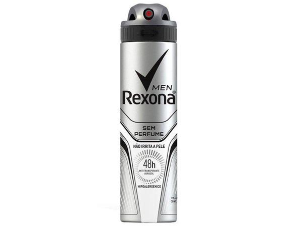 Desodorante Rexona Aerossol Antitranspirante - Masculino Sem Perfume 150ml