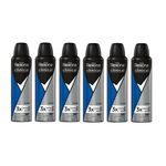 Desodorante Rexona Clinical Aerosol Clean Masculino 150ml - 6 Unidades