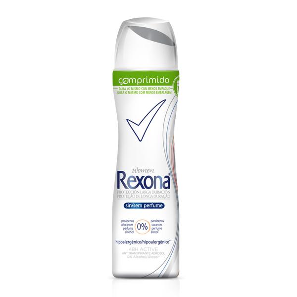 Desodorante Rexona Comprimido Feminino Aerosol Sem Perfume 56g