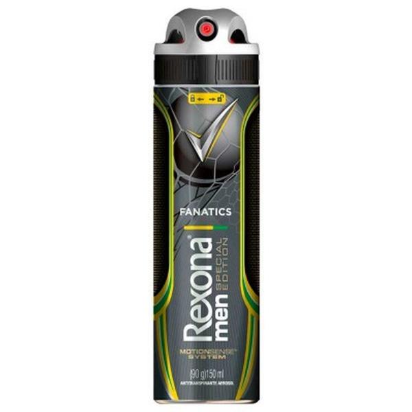 Desodorante Rexona Fanatics Aerosol 90 G - Unilever