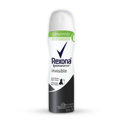 Desodorante Rexona Invisible Women Aerosol Comprimido