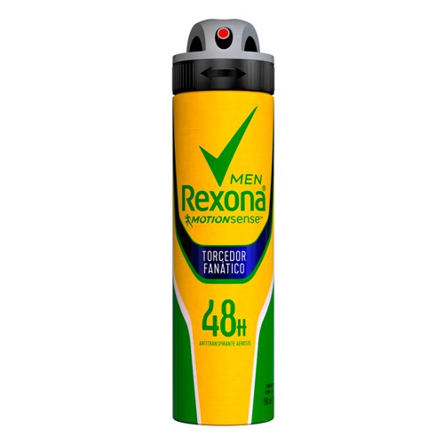 Desodorante Rexona Men Torcedor Fanático Aerosol Antitranspirante 48h 150ml