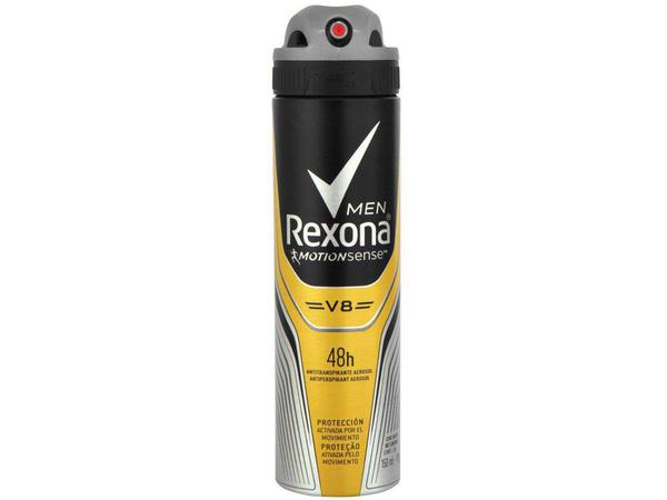 Desodorante Rexona Motion Sense V8 Aerossol - Antitranspirante Unissex 150ml