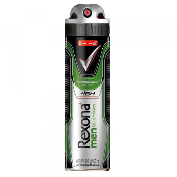 Desodorante Rexona Quantum Aerosol - 90g - Unilever