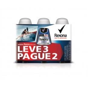 Desodorante Rexona Roll On Active Men Masculino 50Ml Leve 3 Pague 2