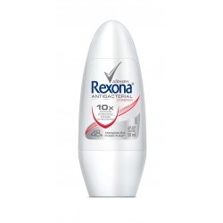 Desodorante Rexona Roll On Antibacterial Feminino 50ml