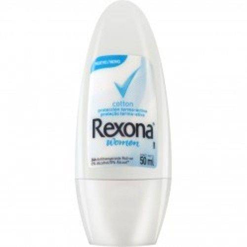 Desodorante Rexona Roll On Cotton Feminino 50g