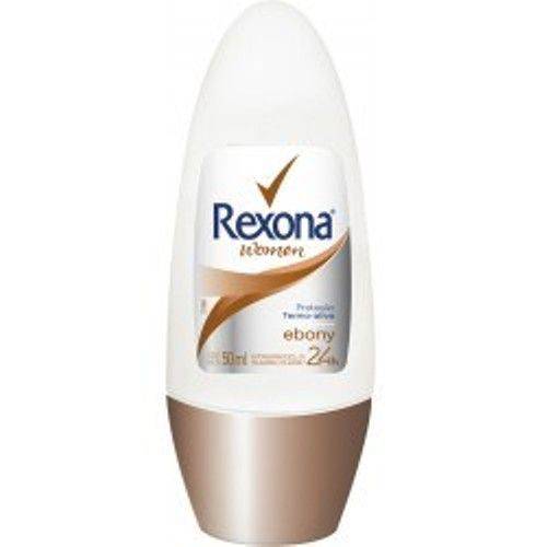 Desodorante Rexona Roll On Ebony Feminino 50ml
