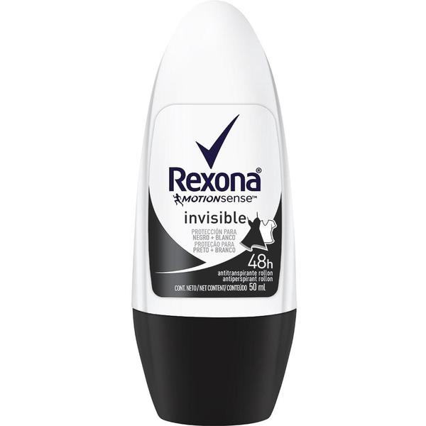 Desodorante Rexona Roll On Invisible 50ml - Dove Men