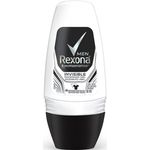 Desodorante Rexona Roll-on Masculino Invisible 50 Ml