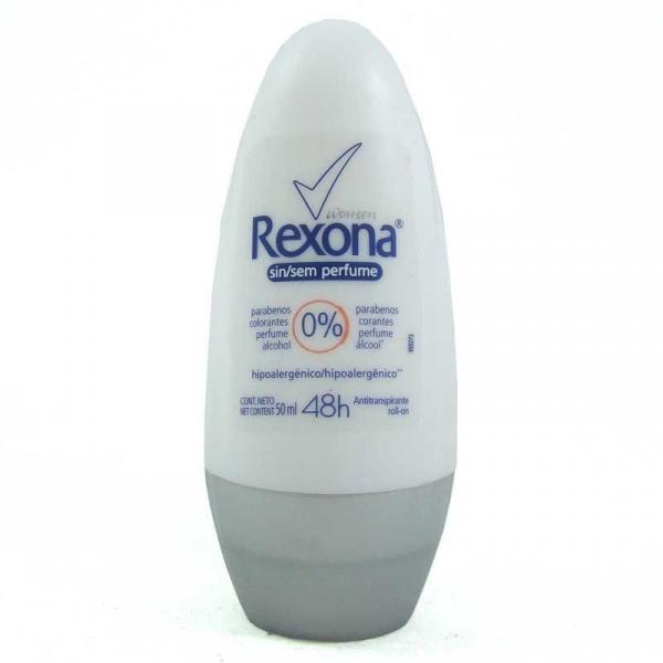 Desodorante Rexona Rollon S/perfume 50ml - Unilever