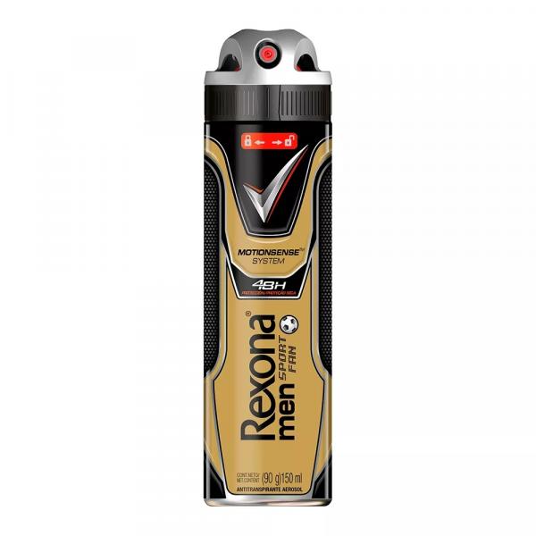 Desodorante Rexona Sportfan Aerosol - 90g - Unilever