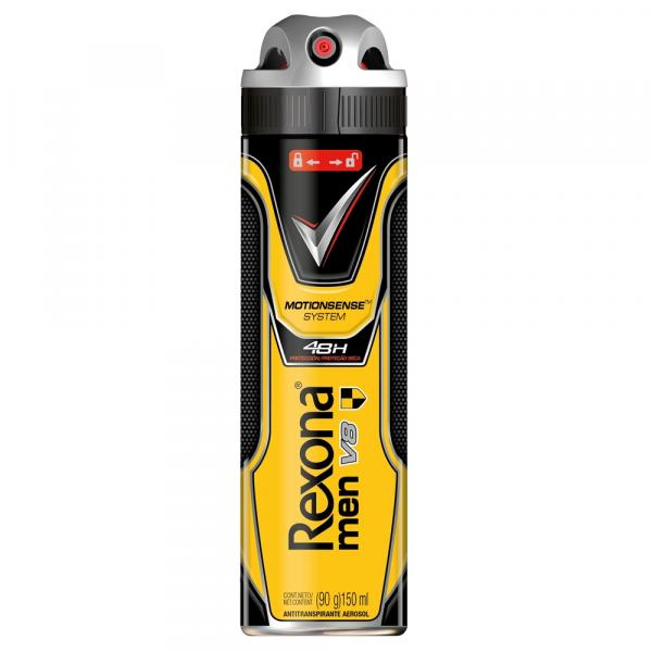 Desodorante Rexona V8 Aerosol - 90g - Unilever