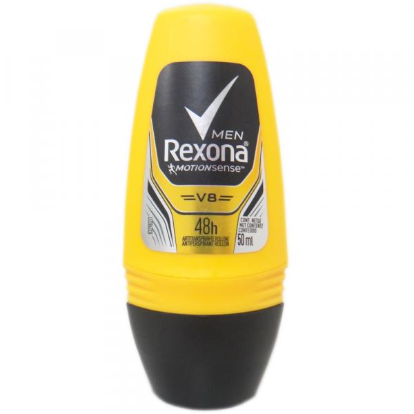 Desodorante Rexona V8 Rollon - 50ml - Unilever