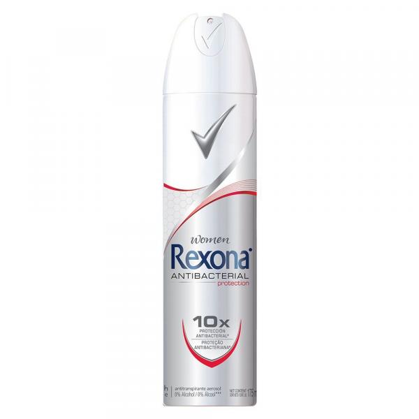 Desodorante Rexona Women Antibacterial Fresh - Aerosol com 150ml - Unilever
