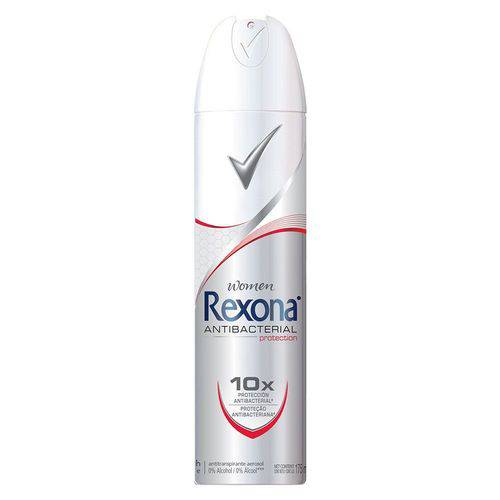 Desodorante Rexona Women Antibacterial Fresh - Aerosol com 150ml