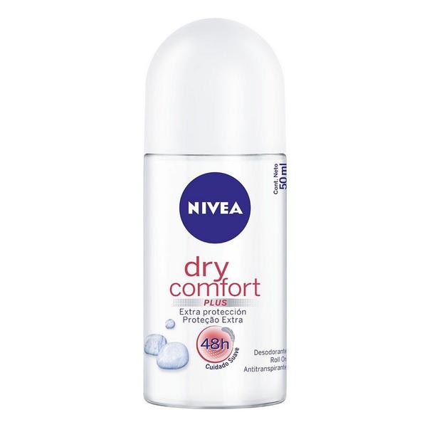 Desodorante Roll Dry Confort Feminino 50ml - Nivea
