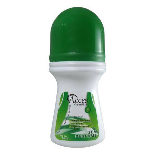Desodorante Roll On Acces Sem Perfume 70ml
