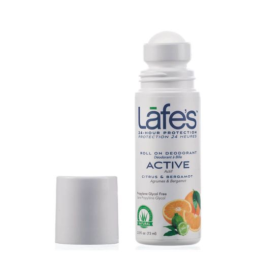 Desodorante Roll-on Active Citrus e Bergamota 73ml - Lafe's