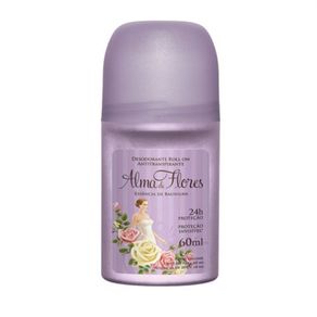 Desodorante Roll On Alfazema e Baunilha Alma de Flores 60ml